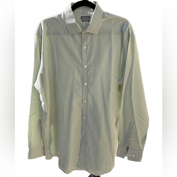 Kenneth Cole Reaction. Regular fit Men’s long sleeve dress 17 / 34/35 - Picture 2 of 5